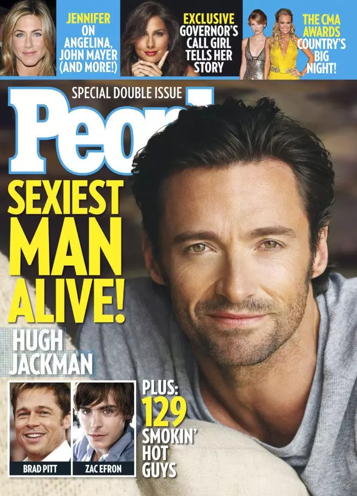 Hugh Jackman glo dat Ryan Reynolds nie die titel van die sexyste man van die planeet waardig is nie 28691_2