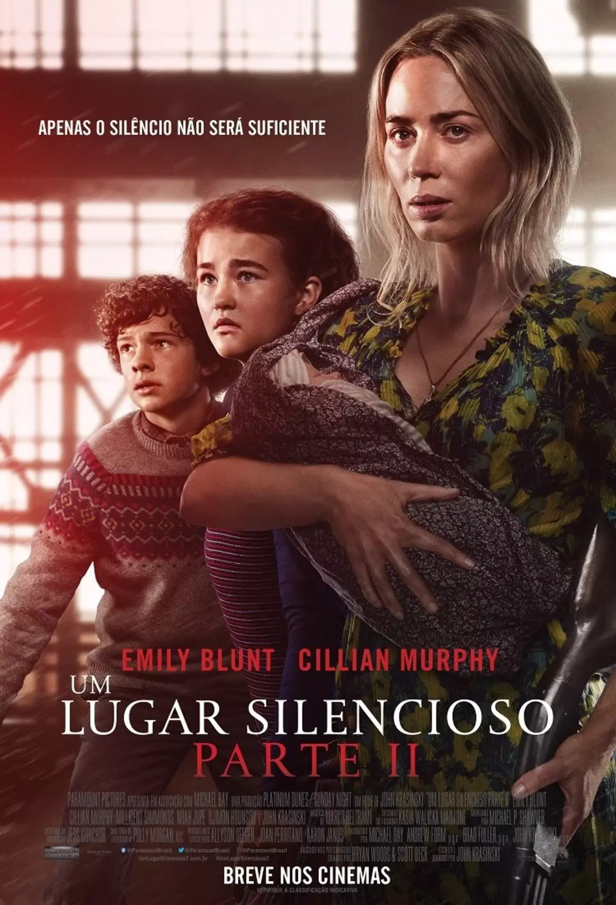 Silento ne sufiĉas por Emily Blunt kaj Killian Murphy en la televida filmo 