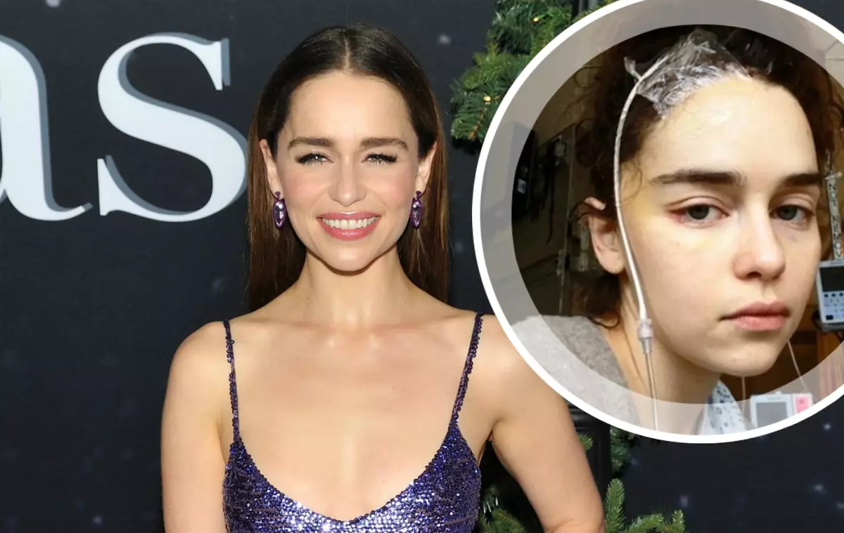 Emilia Clark mengucapkan terima kasih kepada paramedikov kerana dia terpaksa ketawa ke arah hospital