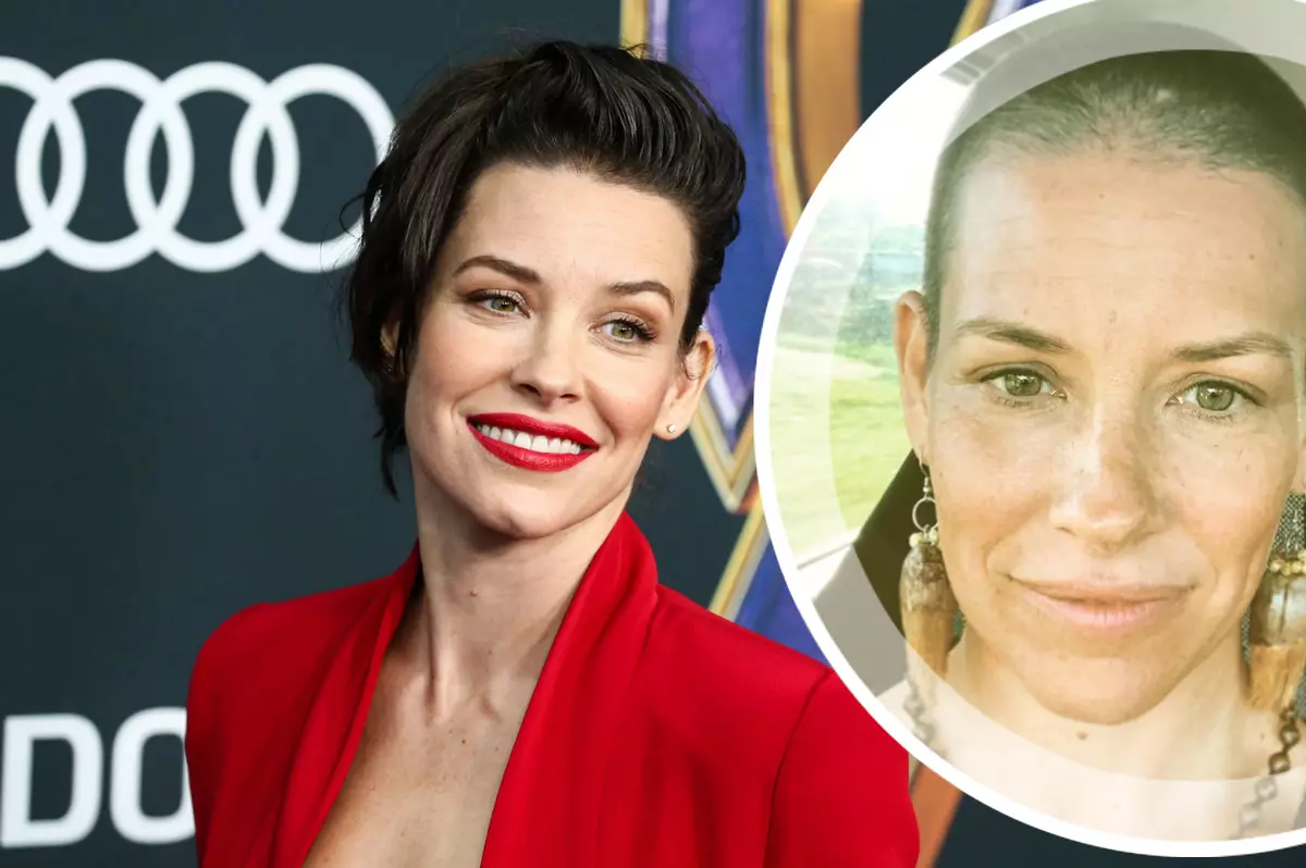 Star "Bliv i live" Evangeline Lilly Oblissed før fan