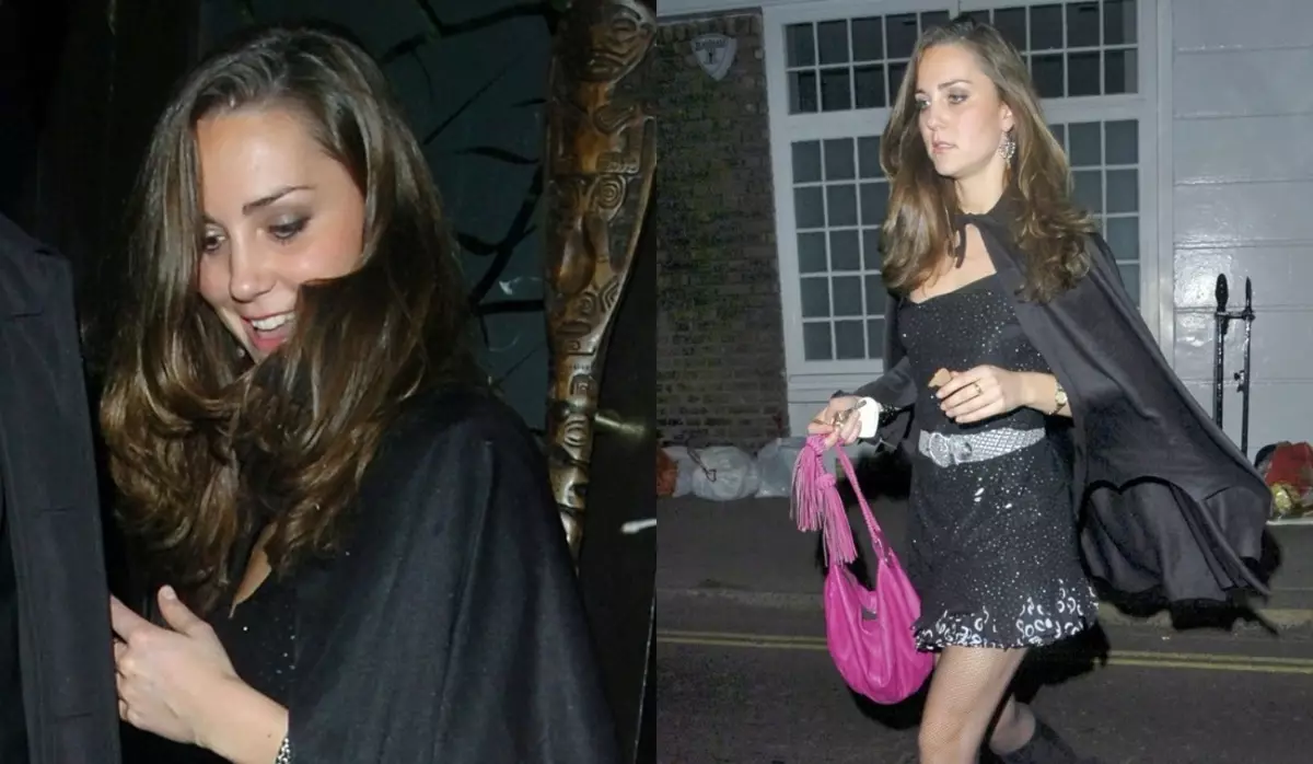 Duquesa futura: Uma foto de Kate Middleton apareceu na rede na roupa de Halloween em 2007