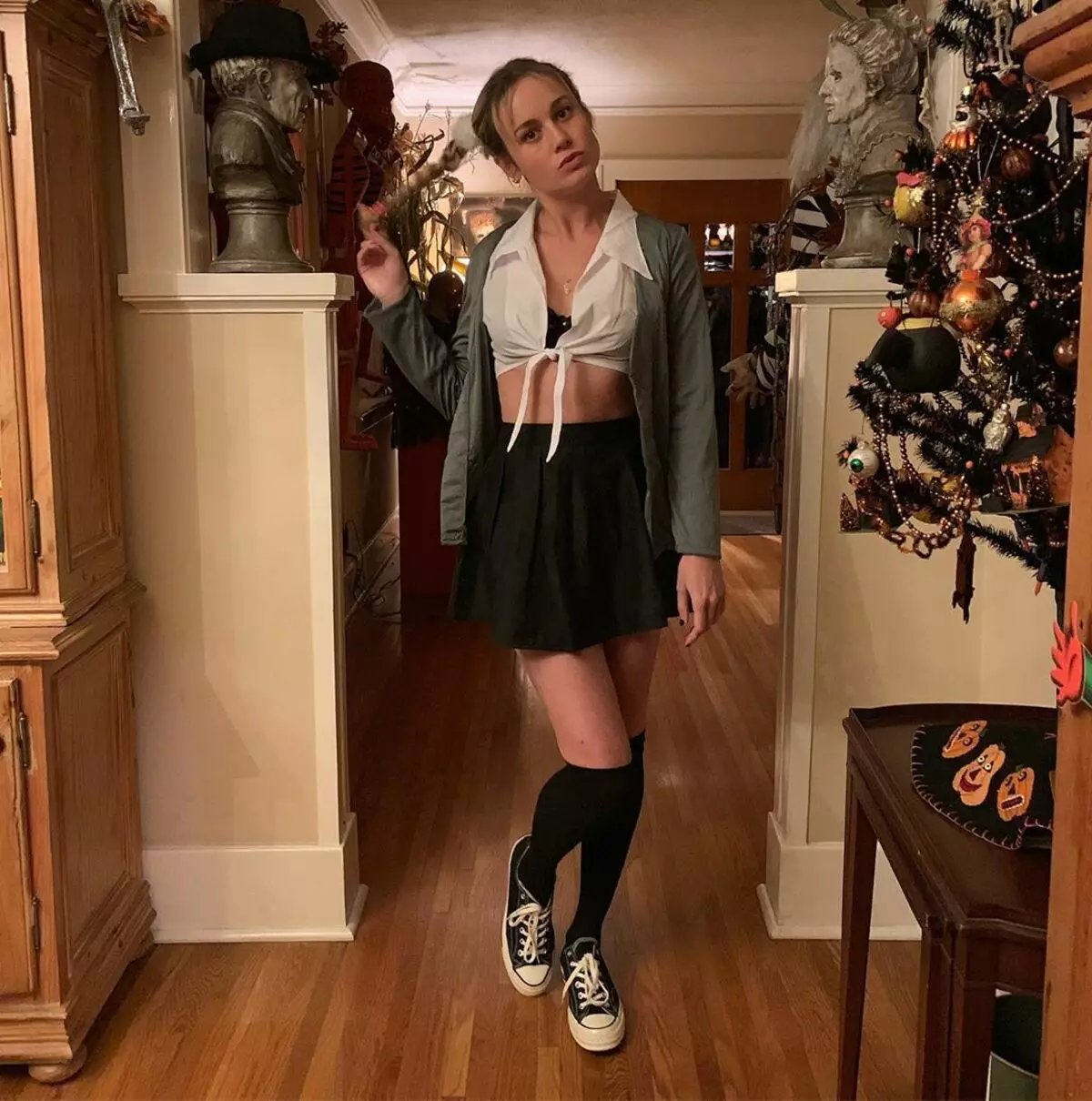 Z bravčovej tváre do Britney Spears: Čo prekvapilo hviezdy na Halloween 2019 29190_1