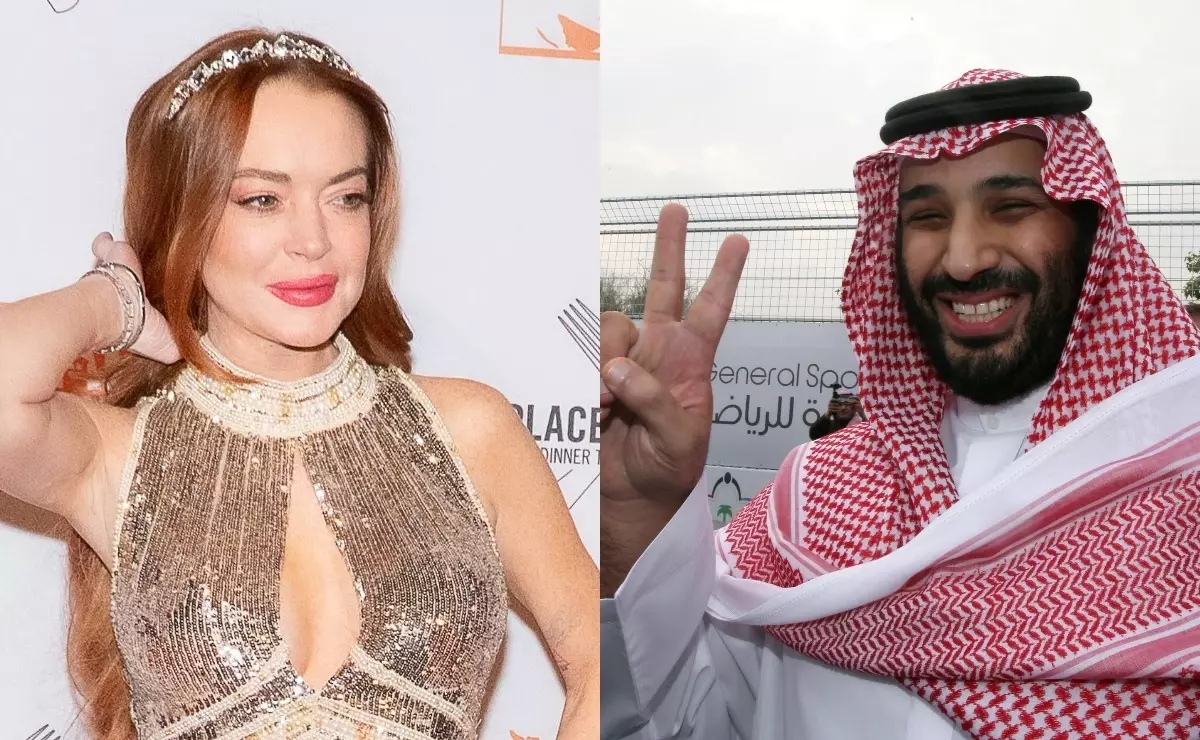 Papp Lindsay Lohan huet iwwer hir Relatioun mam Saudi Prënz geschwat