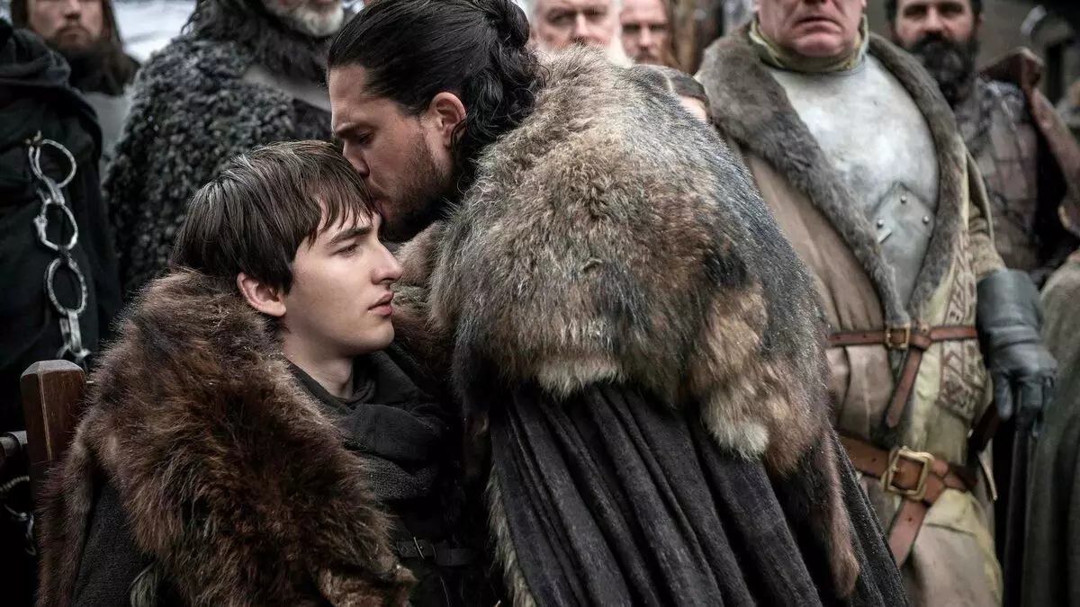 Skerm Bran Stark Dûgele oan dat John snie de troan fertsjinnet yn it "spultsje fan thrones"