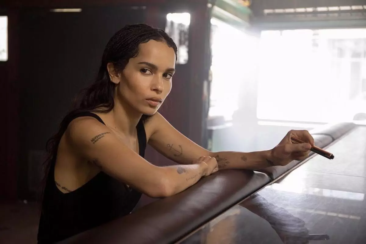 Zoya Kravitz ha detto che le tribù del film in "Batman" Nolana