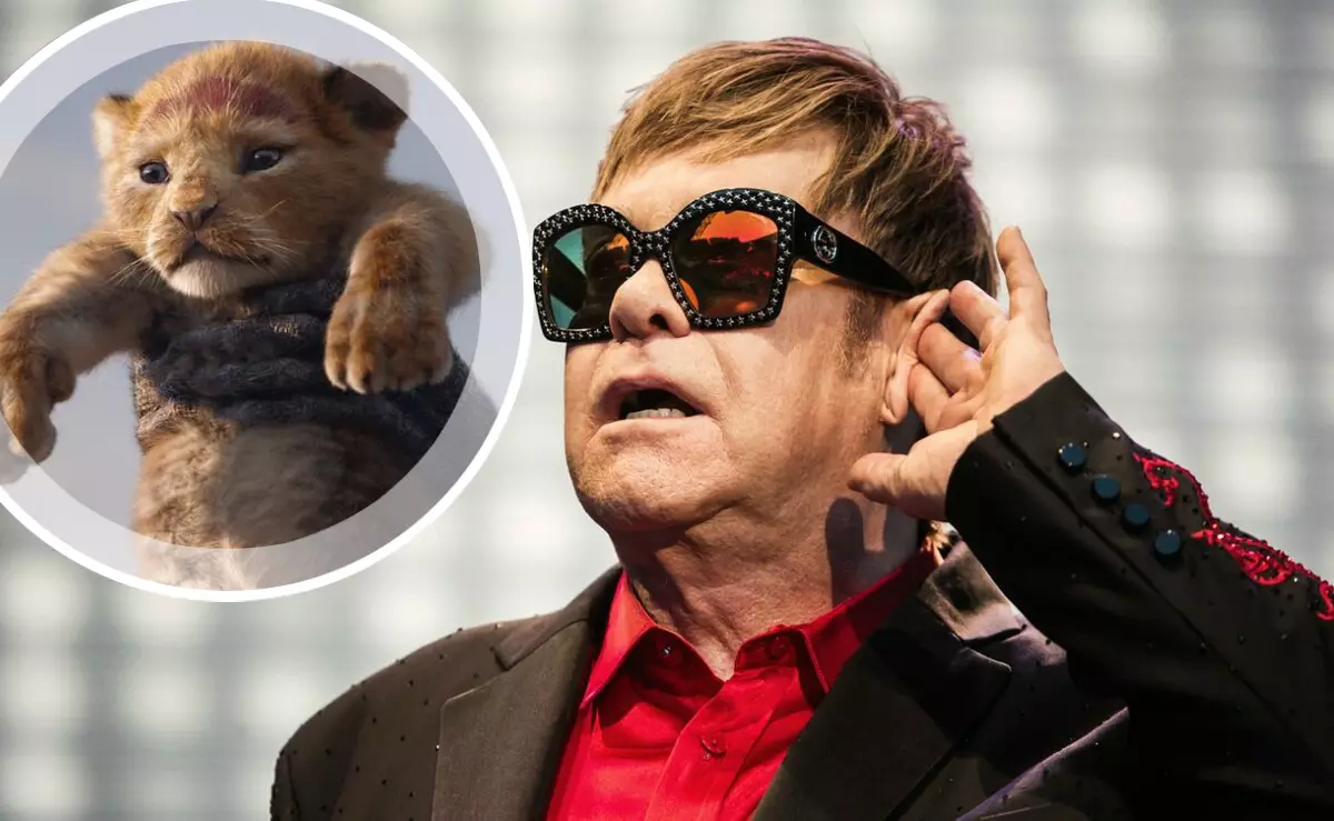 Elton John did not like the remake of the King Lion: "Huge disappointment"