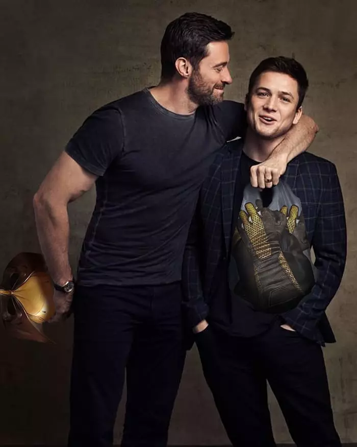 Taron Edgerton beskou homself nie genoeg brutaal vir die rol van Wolverine nie 30061_2