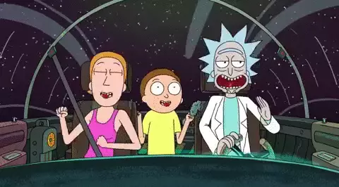 Oota! Rick ja Morty tagastatakse esimesse Trailer 4 hooaega 30239_1