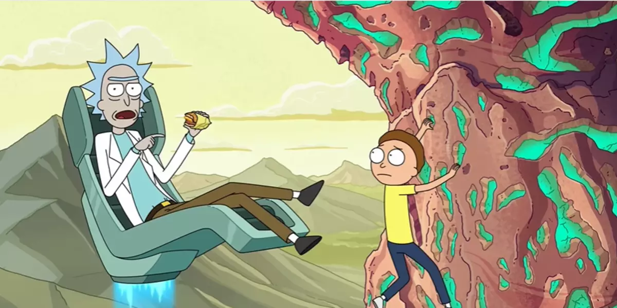 Oota! Rick ja Morty tagastatakse esimesse Trailer 4 hooaega 30239_2