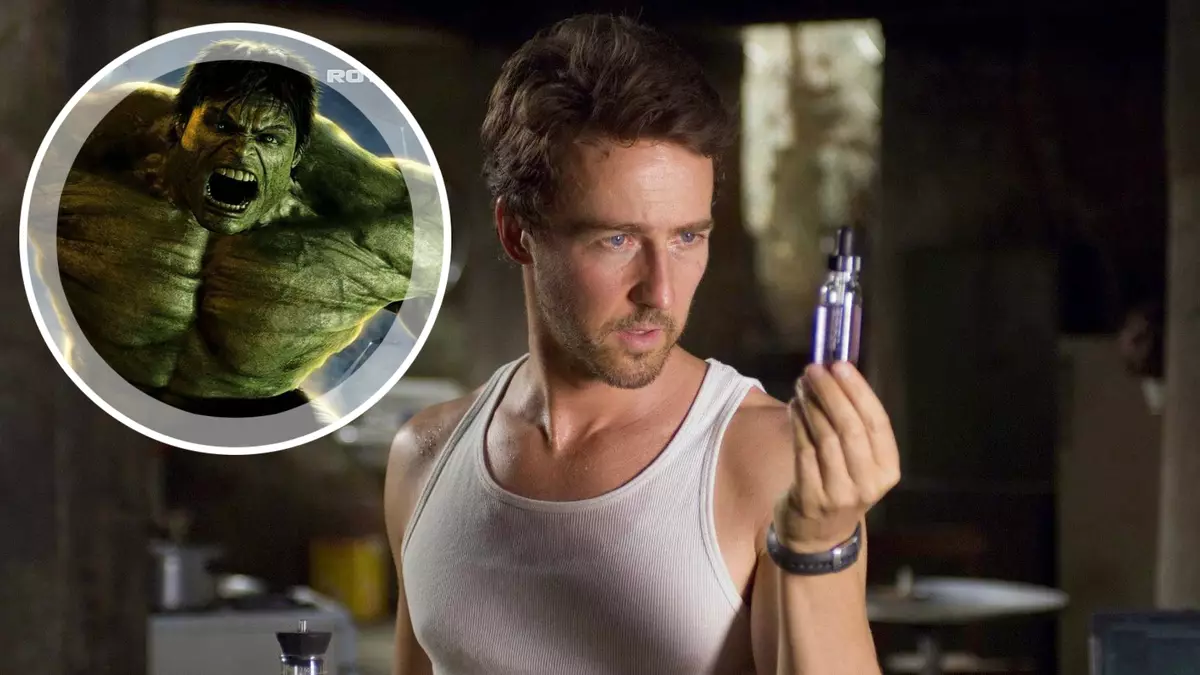 Edward Norton uttalte at han ville ha gjort et kjennetegn for Nolants mørke ridder fra Hulk, hvis ikke Marvel