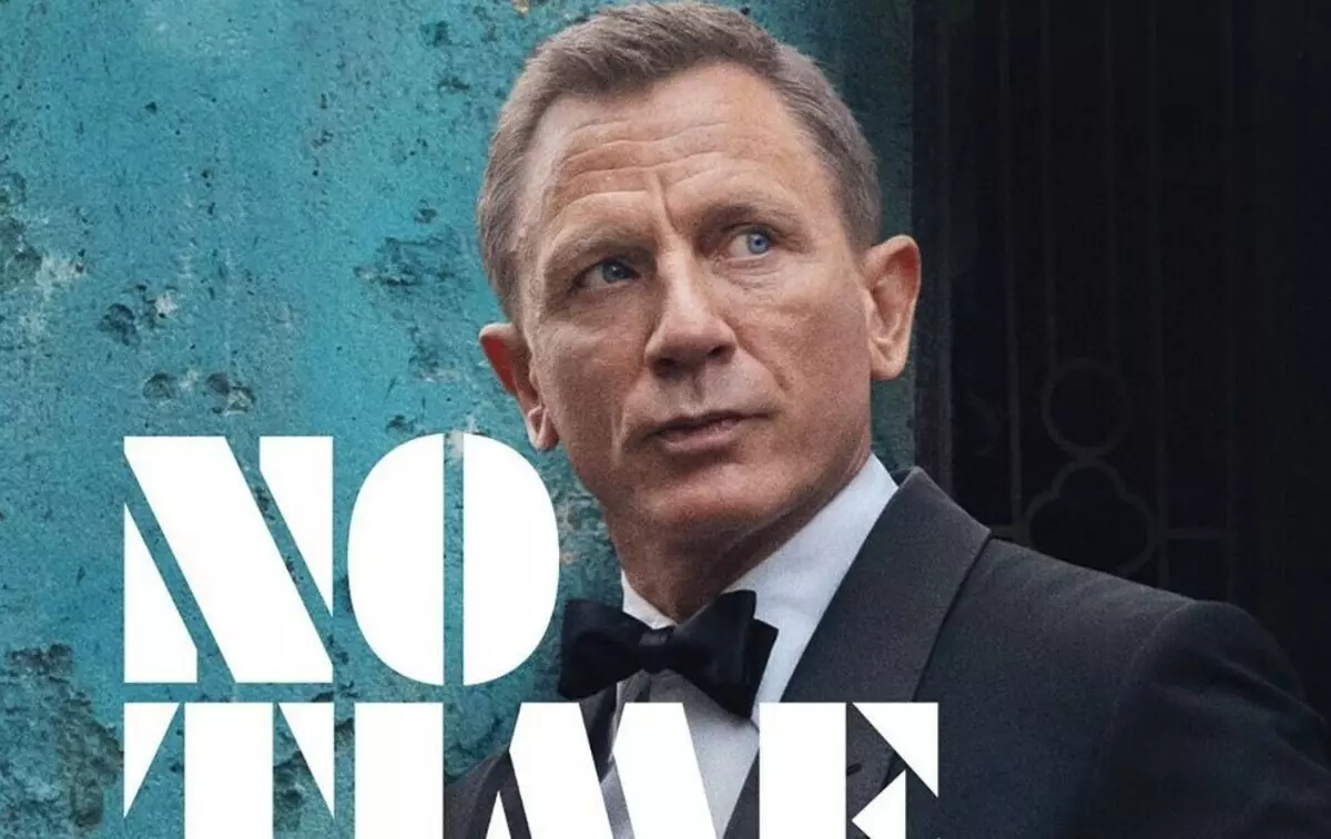 In honor of the anniversary of Bondian: Daniel Craig appeared on the first poster "Not the time to die"