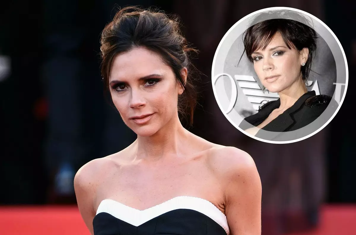 Victoria Beckham kpọrọ foto kachasị amasị ya na obere ntutu isi