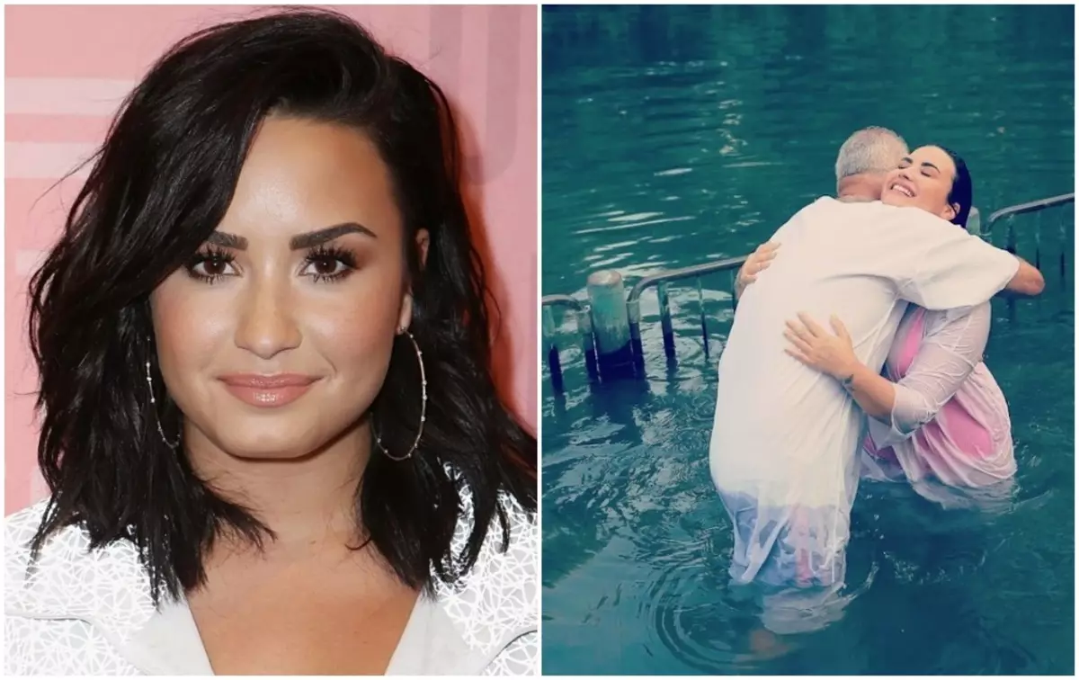 "Vaig començar a viure de nou": Demi Lovato va ser batejat al riu Jordà