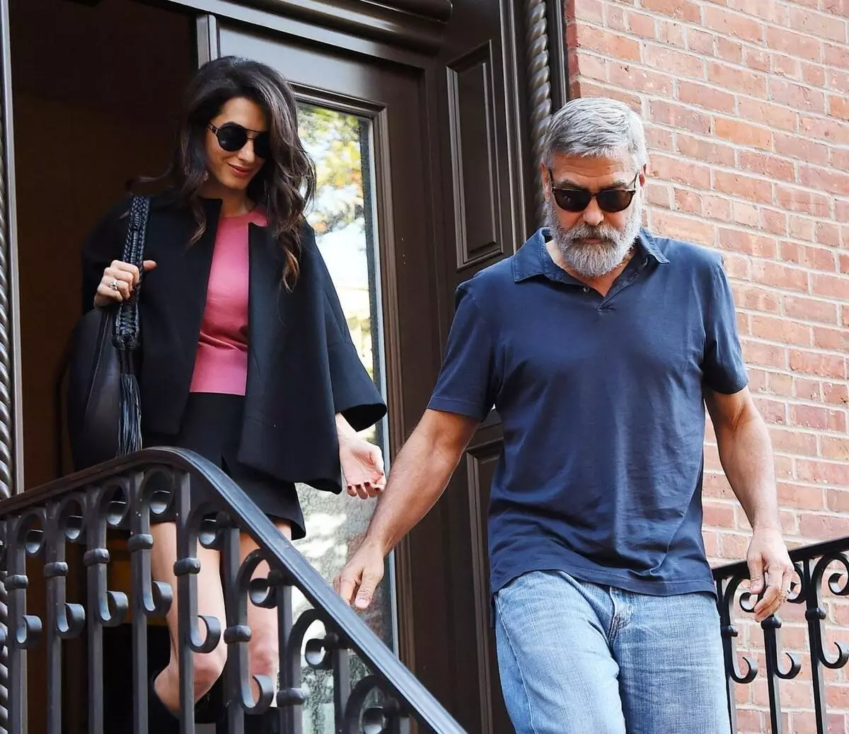 Zdjęcie: George i Amal Clooney obchodził pięcioletnie życie rodzinne 30403_1