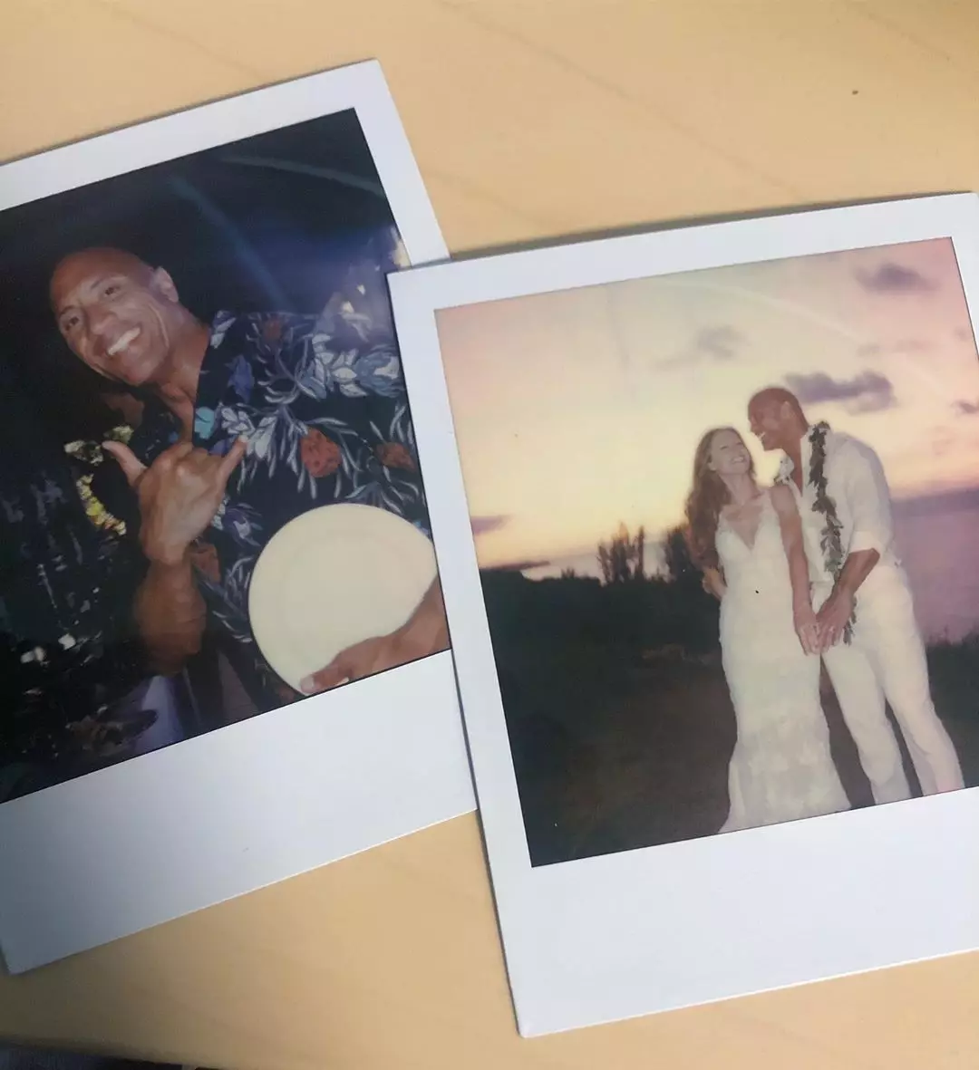 Duina Johnson's wife shared touching rapid photos from a wedding 30567_9