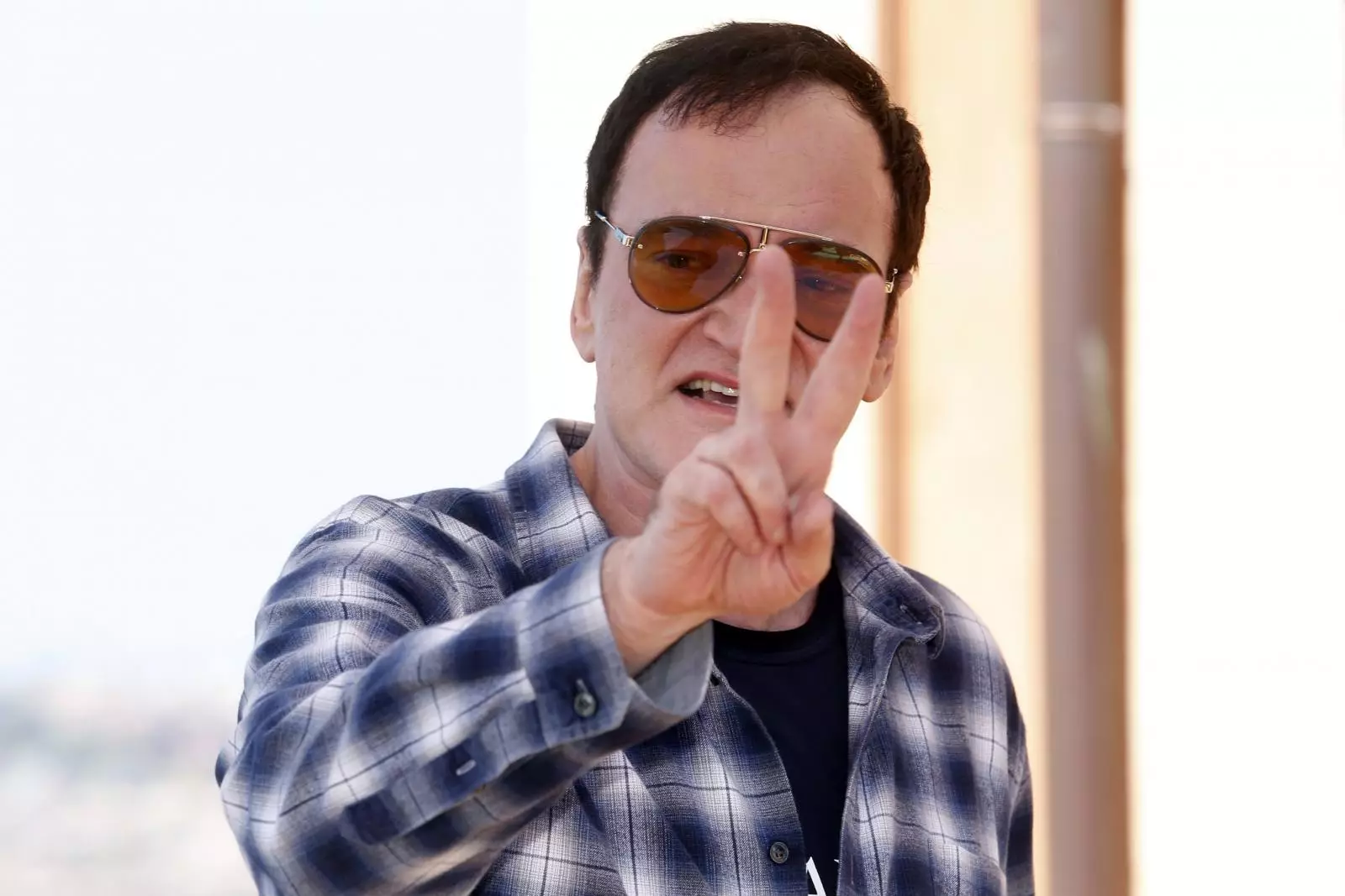 Bydd 56-mlwydd-oed Quentin Tarantino fydd y Tad yn gyntaf 30703_6