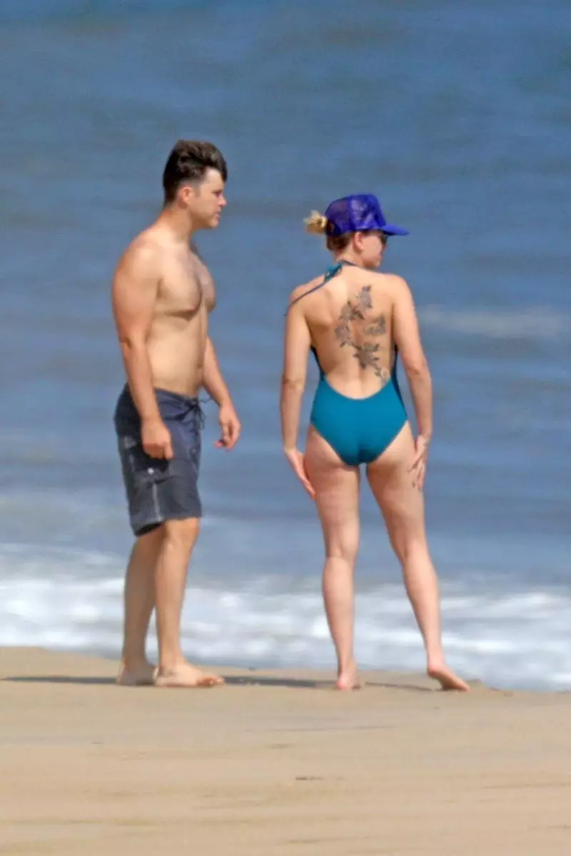 Foto: Scarlett Johanson på stranden med en brudgum Colin John 30807_3