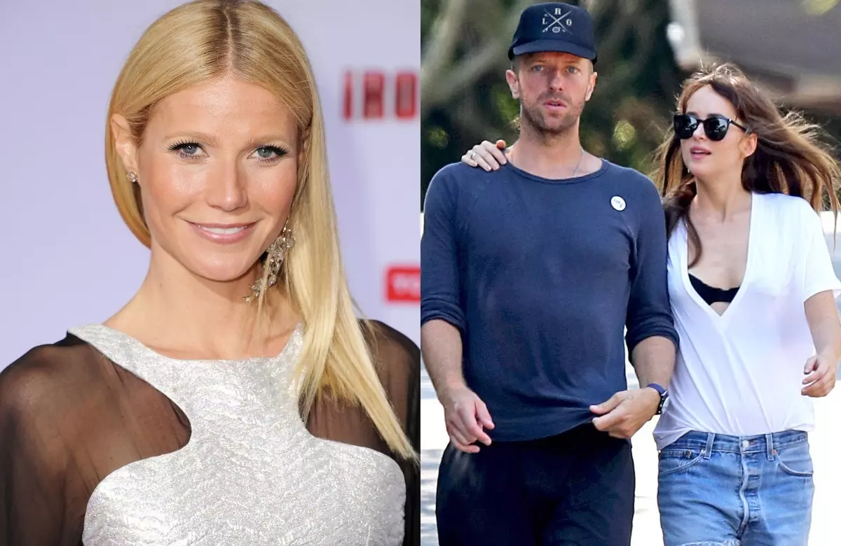 Gwyneth Paltrow a reconciliat Dakot Johnson și Chris Martin