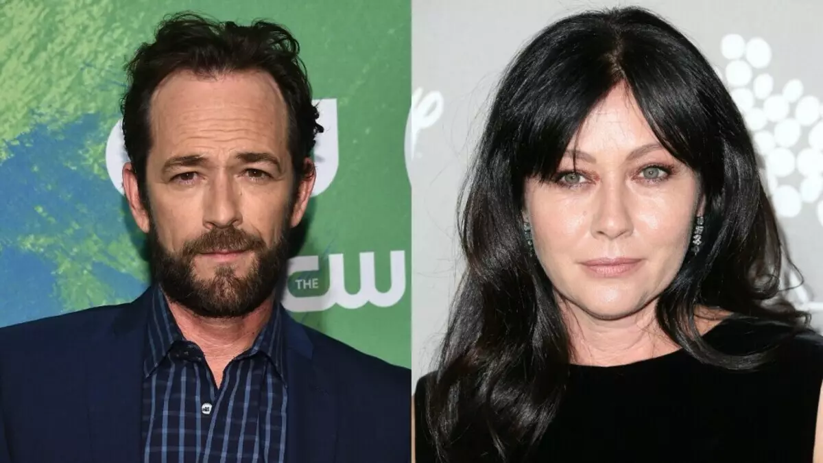 Shennen Doherty admitió que la muerte de Luke Perry la empujó a la filmación en el reinicio "Beverly Hills 90210"