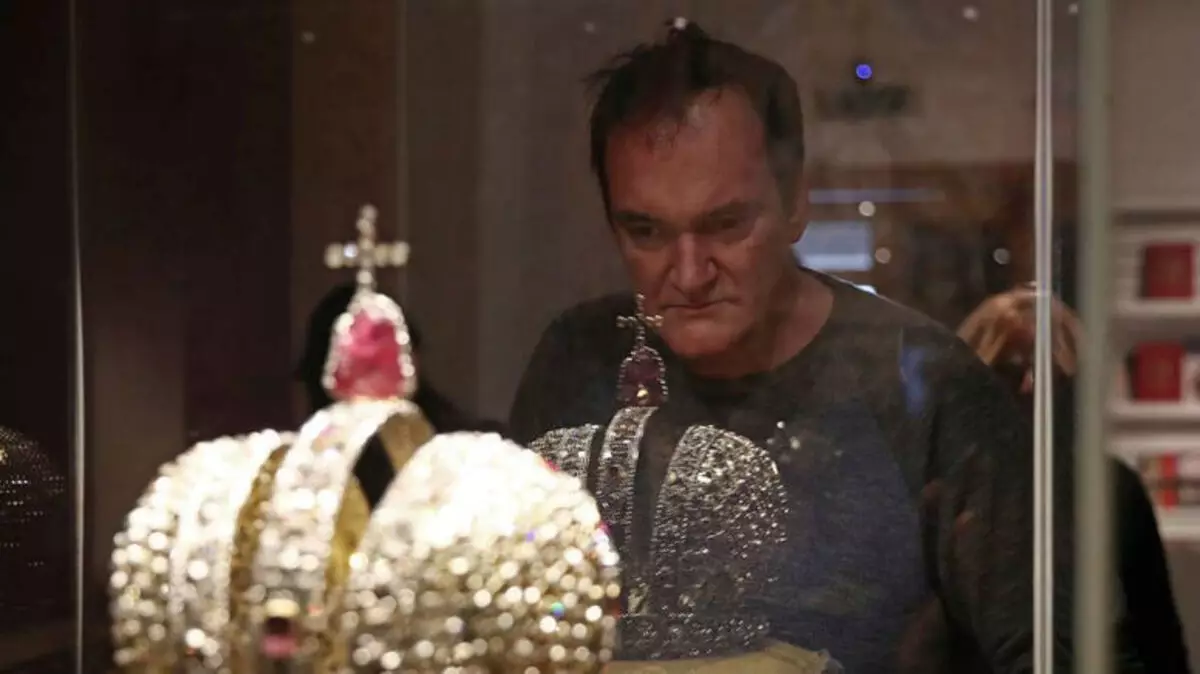 Quentin Tarantino muzexaneyên Moskow Kremlin lêkolîn kir