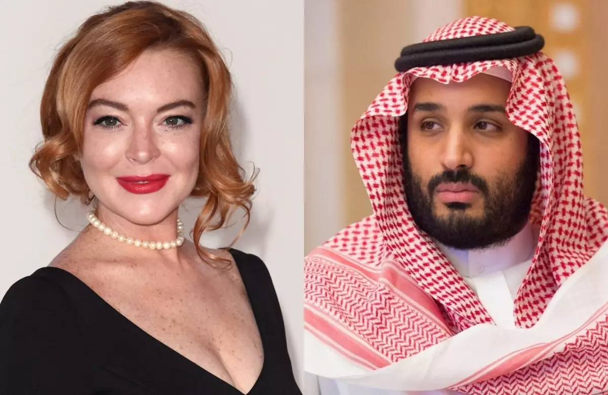 Media: Mitagbo si Lindsay Lohan sa Saudi Prince Mohammed Ibn Salman