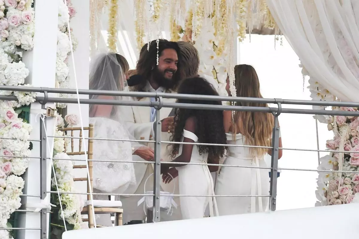 Heidi Klum第一次與Tom Kaulitz共享婚禮照片 31025_6