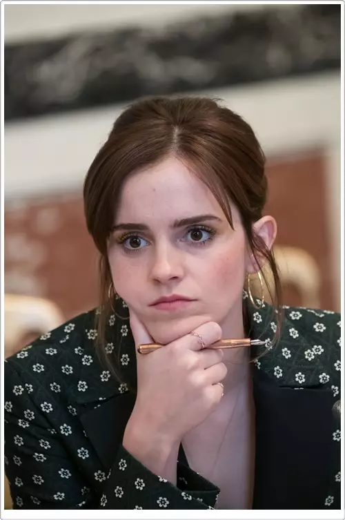 Emma Watson diskutoi nga Zonja e Parë e Francës, problemi i barazisë gjinore 31258_4