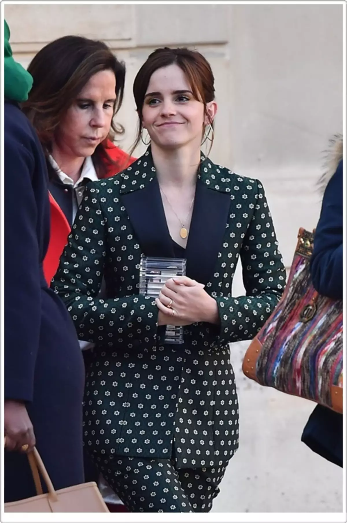 Emma Watson, Fransanın birinci xanımından gender bərabərliyi problemini müzakirə etdi 31258_5