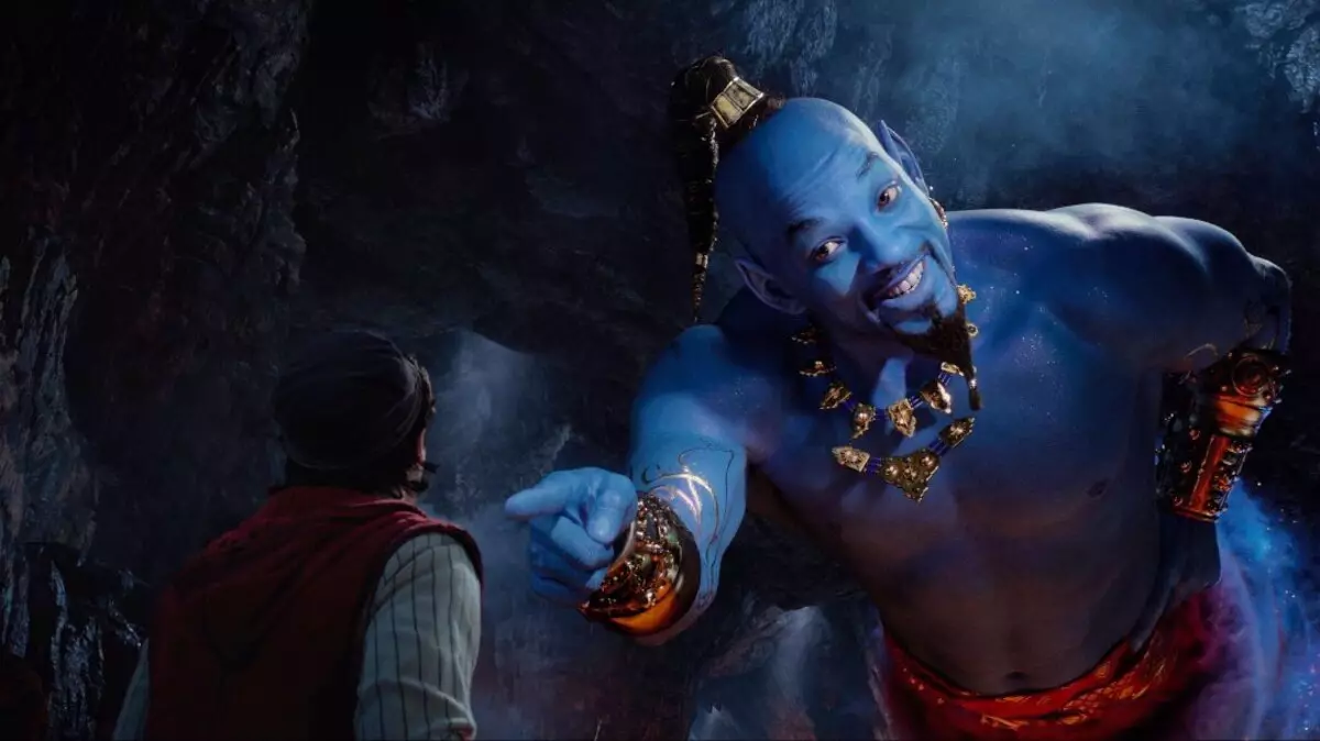 Video: Vai Smith kliedza jaunā piekabe "Aladdin" Guy Richie