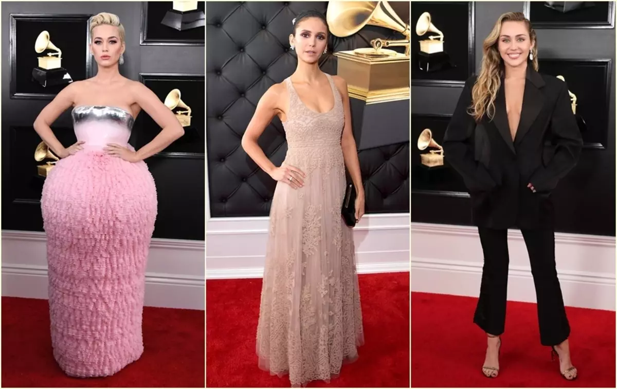 Foto: Nina Dobrev, Miley Cyrus, Jay Lo, BTS y otras estrellas en la alfombra roja "Grammy" 2019