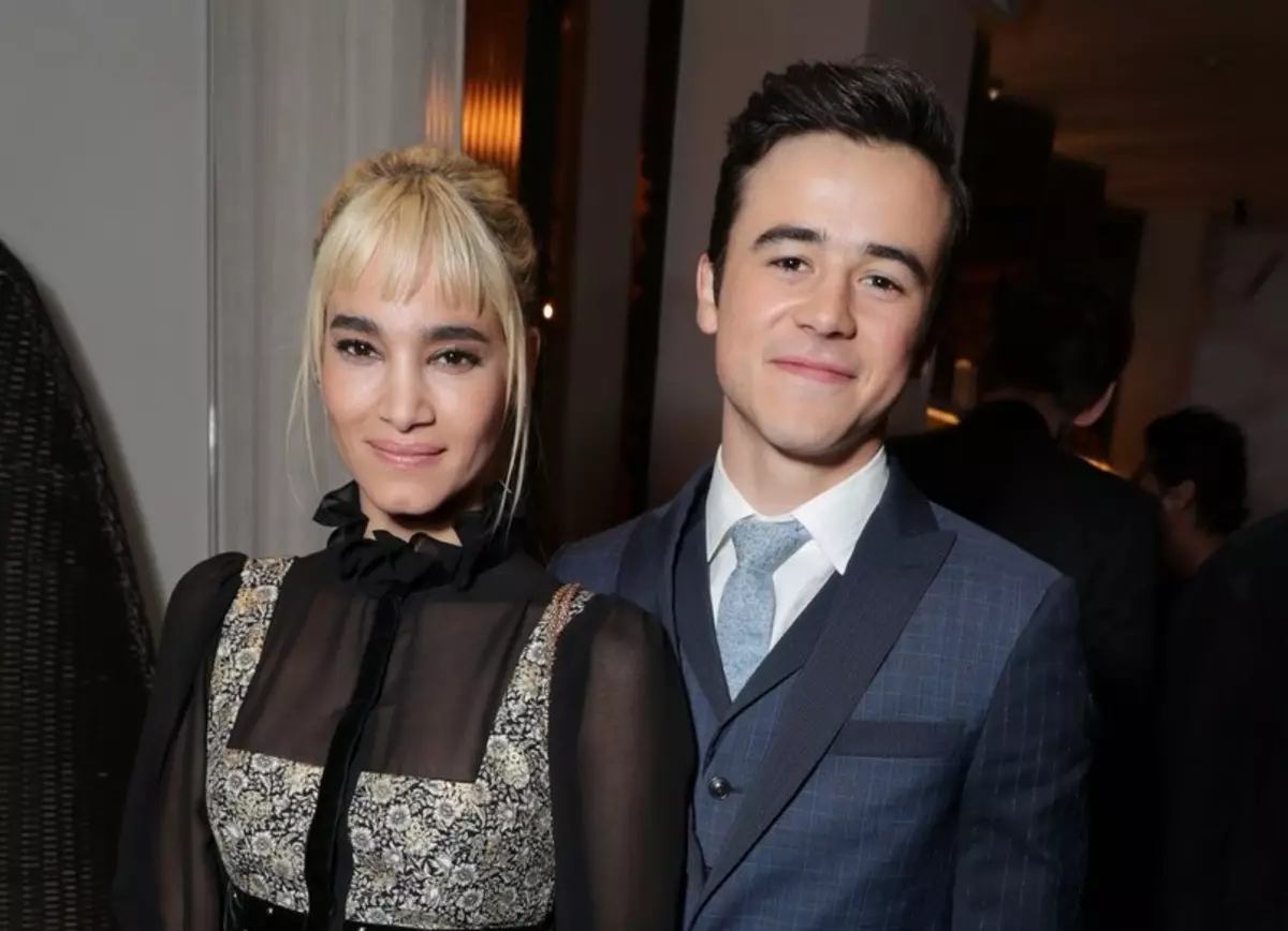 Киан джонсон. Sofia Boutella & Keean Johnson. Киан Джонсон эйфория.