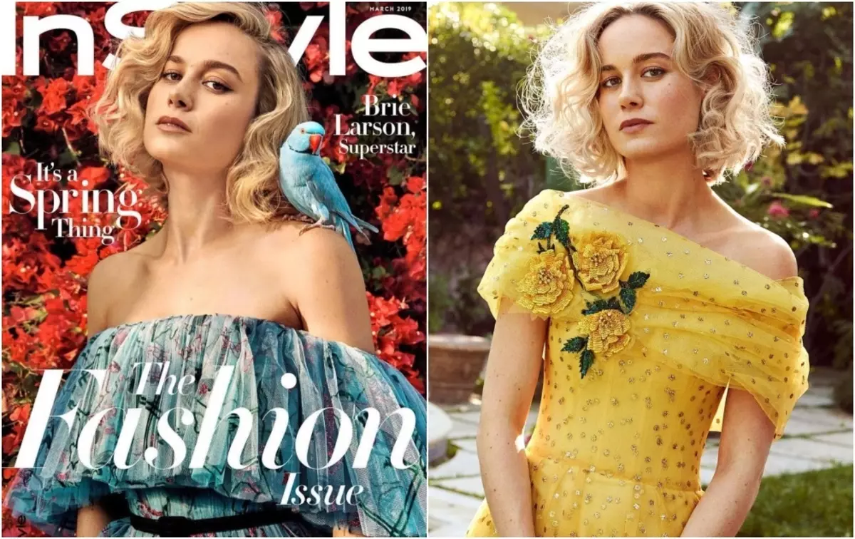 Nakatagpo kami ng Captain Marvel: Pinalamutian ni Brie Larson ang takip ng Martov Instyle