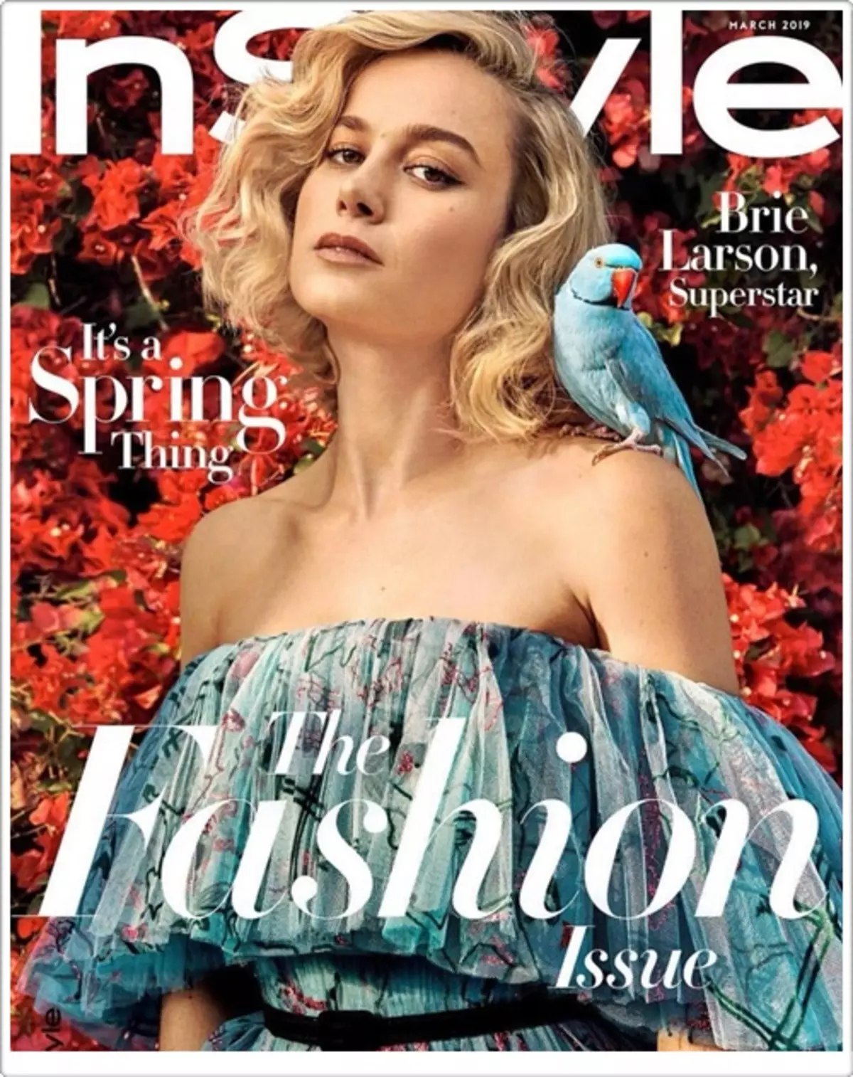 We meet Captain Marvel: Brie Larson decorated the cover of Martov Instyle 31451_6