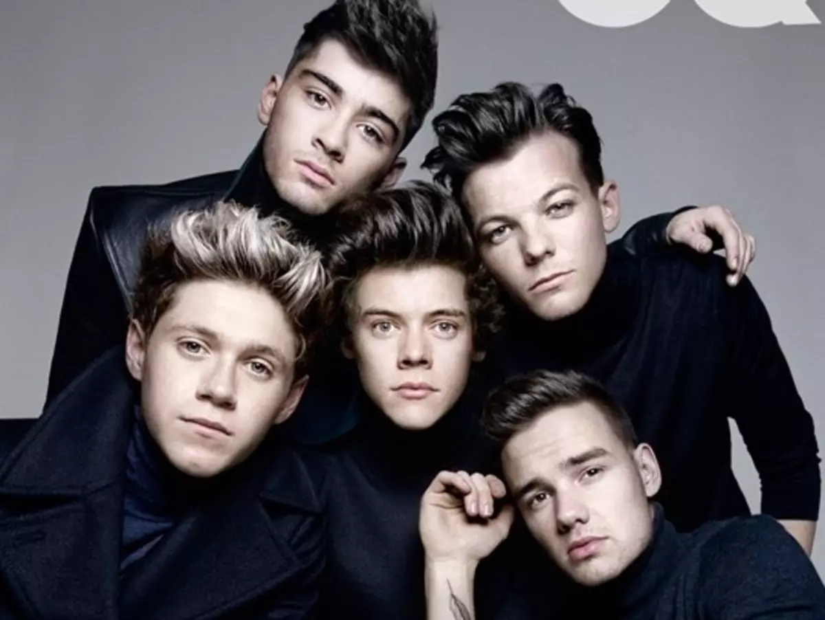 One Direction sa GQ Log In United Kingdom. Setyembre 2013.