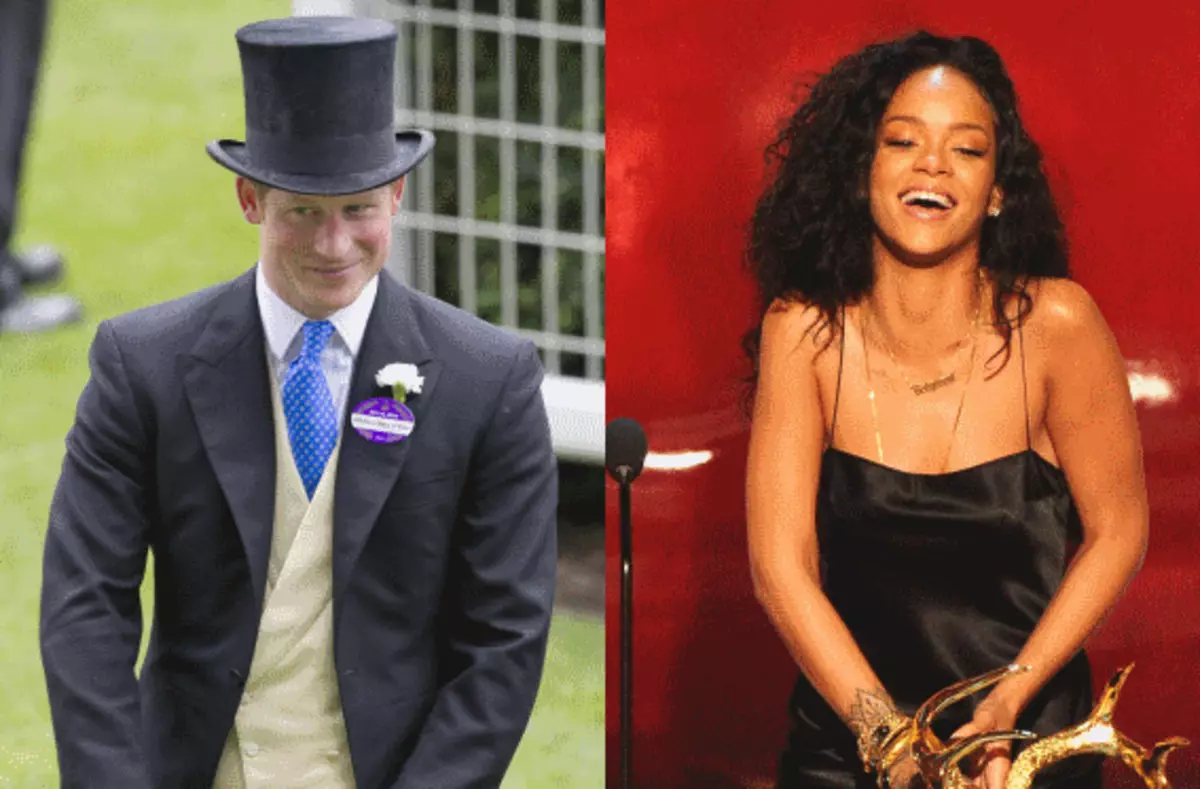 Príncipe Harry e Rihanna os satélites de férias mais bem-vindos