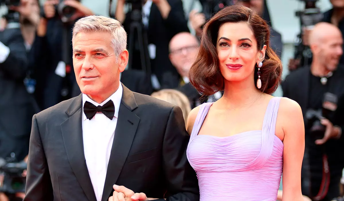 George Clooney yigisha abana "ibintu biteye ubwoba" gukina amal