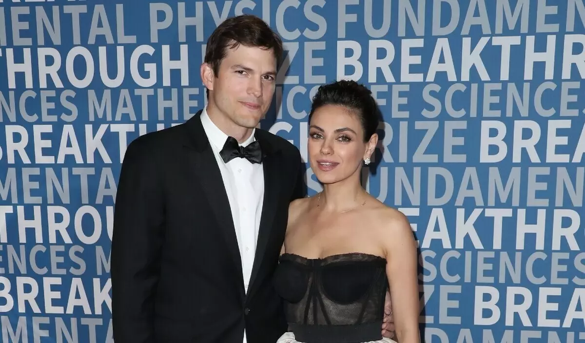 Mila Kunis og Ashton Kutcher spillede i reklame for at undslippe fra børn