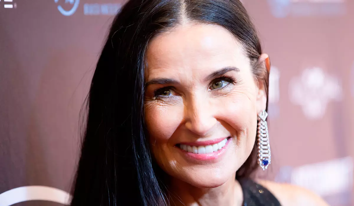 Demi Moore weblinze eks-frou Bruce Willis Funny Family Photo