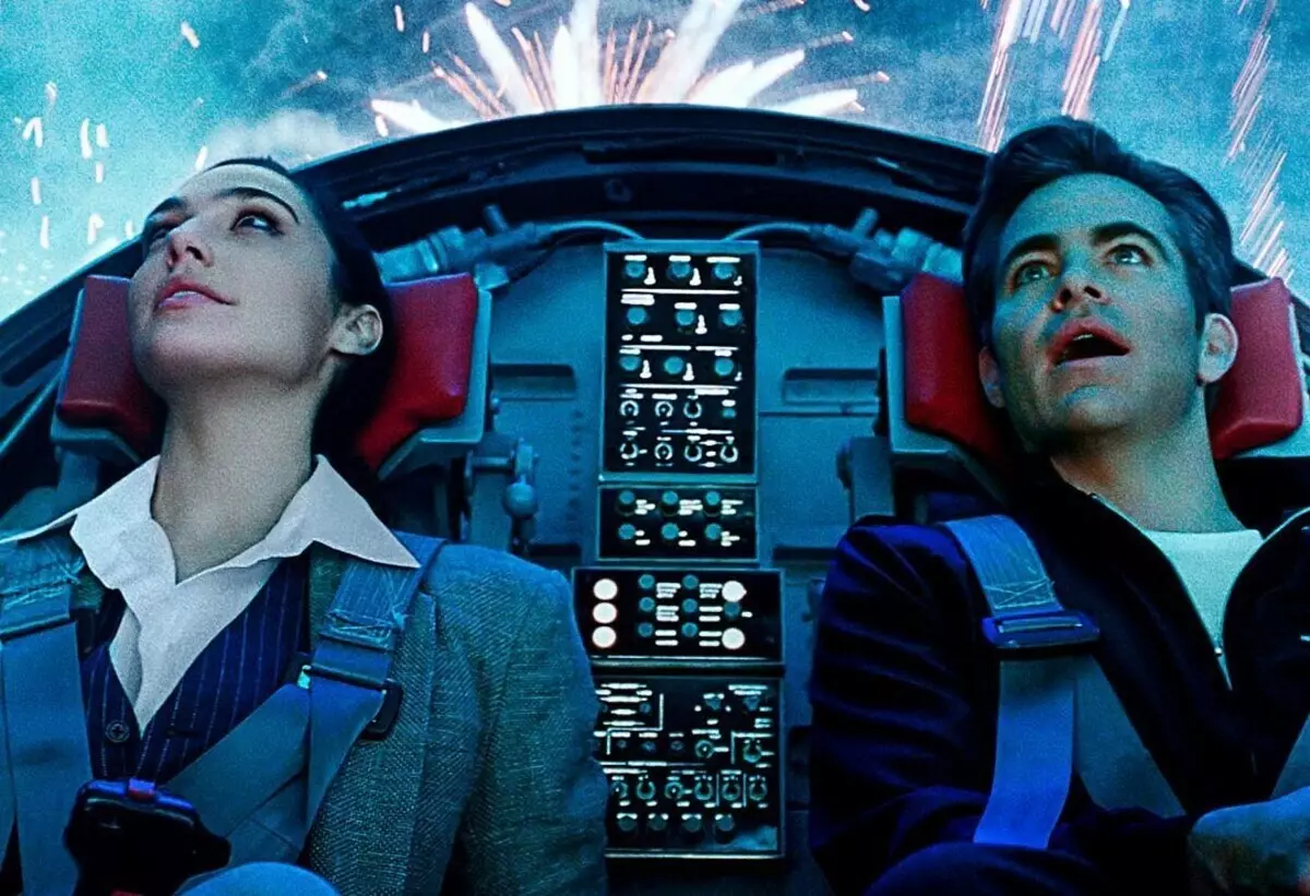 Chris Pine, Gal Gadot, Pedro Pascal und andere auf neuen Rahmen "Wonder Women: 1984"