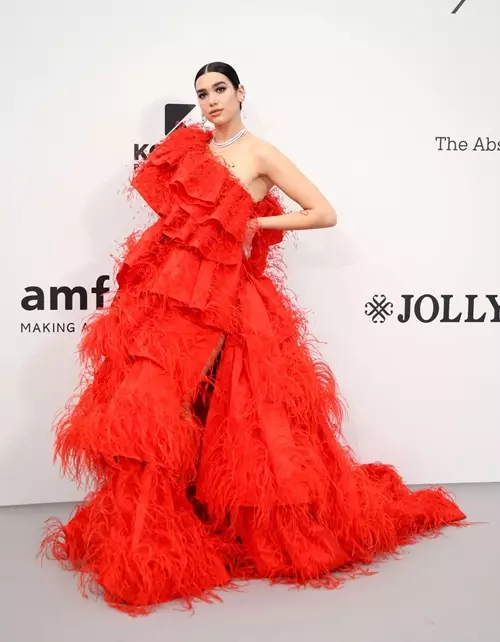 Kannas-2019: Nina Dobrev, Kendall Jenner, Mill Yovovich un desmitiem citu zvaigžņu uz Amfar Gala 41476_26