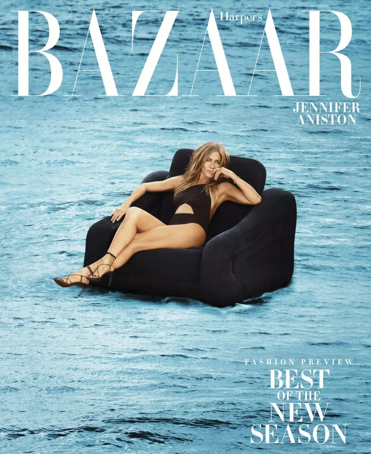 Jennifer Aniston va explicar per què encara està sol, i va protagonitzar una sessió de fotos sexy per a Basar de Harper 41780_2