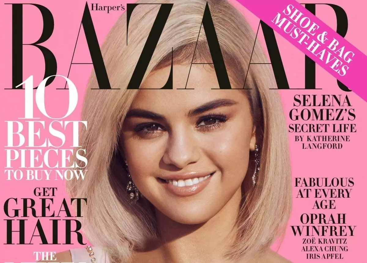 Selena Gomez terus menceritakan tentang perjuangan menentang kemurungan di sebuah photoset untuk Bazaar Harper