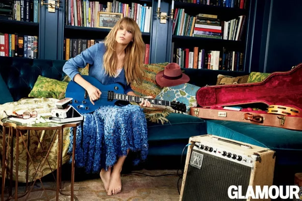 Taylor Swift nan magazin Glamour la. Mas 2014.