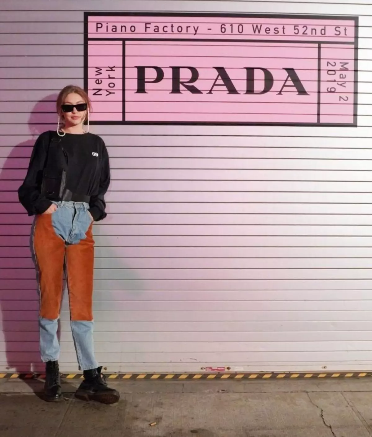 Mind Tourman, Jiji Hadid, Lucy Boyton och andra stjärnor på Prada Resort 2020 modeshow 42230_8