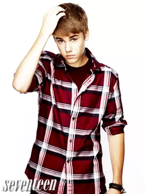 Justin Bieber i Chloe Market a Seventeen Magazine. Maig 2012.