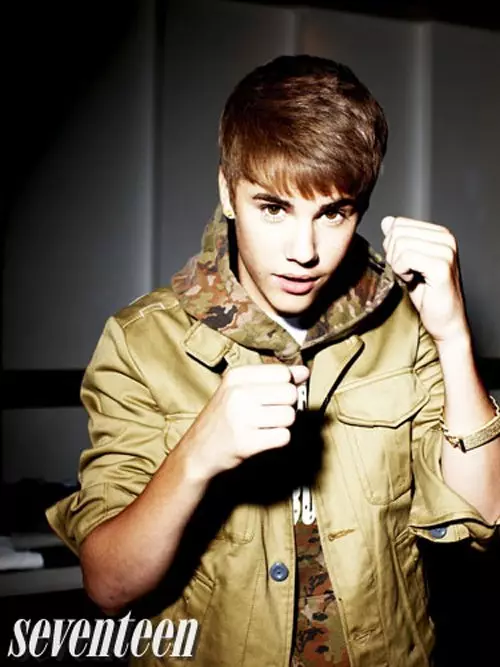 Chợ Justin Bieber và Chloe ở Mười bảy tạp chí. Tháng 5 năm 2012. 42350_2