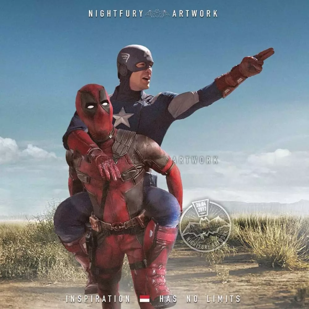 Onidiro: Ryan Reynolds volas kunigi Deadpool kaj nova Kapitano Ameriko en Marvel 45912_1