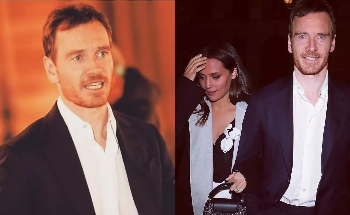 Sortida rara: Michael Fassbender i Alicia Victantaner van visitar la festa de Louis Vuitton a la setmana de la moda