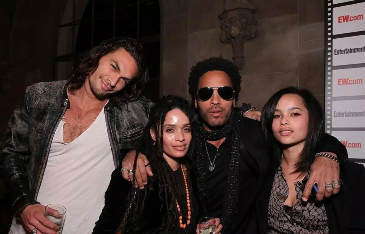 Lenny Kravitz a parlé d'amitié étroite avec Jason Momoa, son mari de son ex-femme