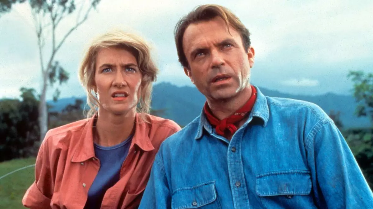 Gjenforening av gamle venner: Laura DERN viste bilder fra filmen av "fred i Jurassic 3"